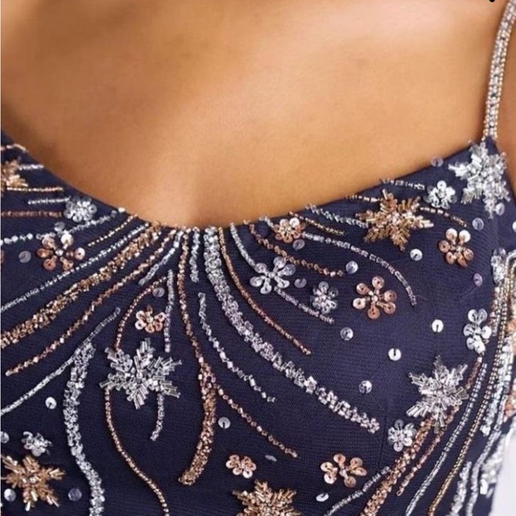 ASHLEY LAUREN Blue cocktail - Picture 3 of 6